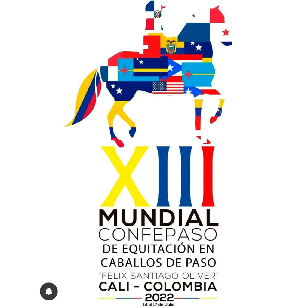 XIII Mundial CONFEPASO de Equitación en Caballos de Paso en Cali, Valle del Cauca Colombia