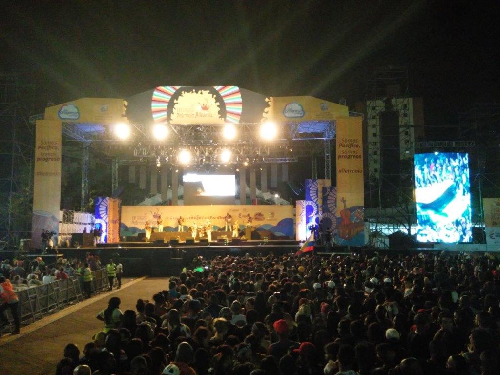 Festival de Música del Pacifico Petronio Alvarez en Cali, Colombia