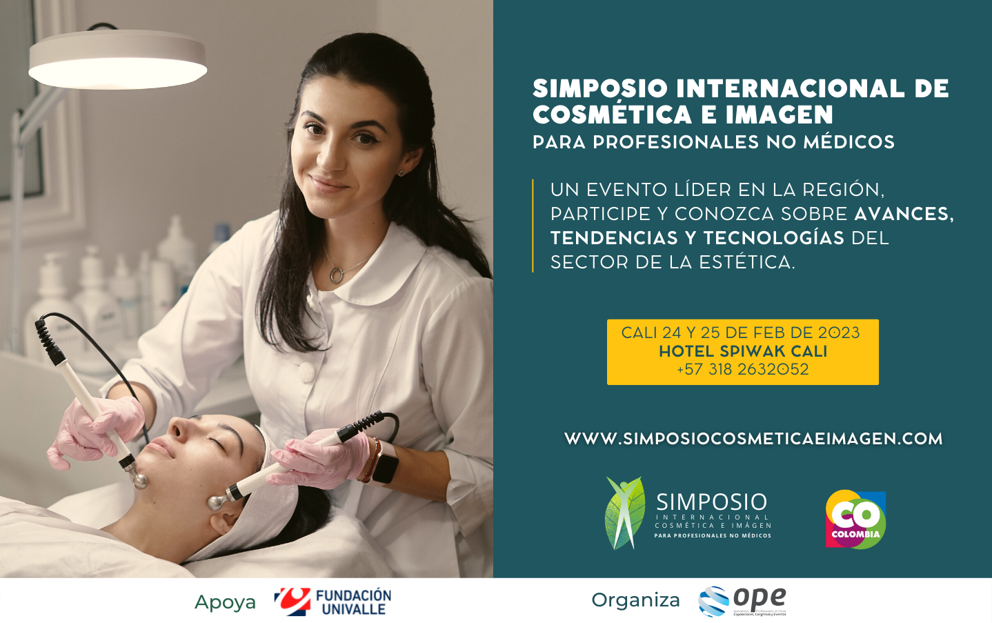Simposio Internacional de Cosmética e Imagen para Profesionales No Médicos en Cali, Colombia