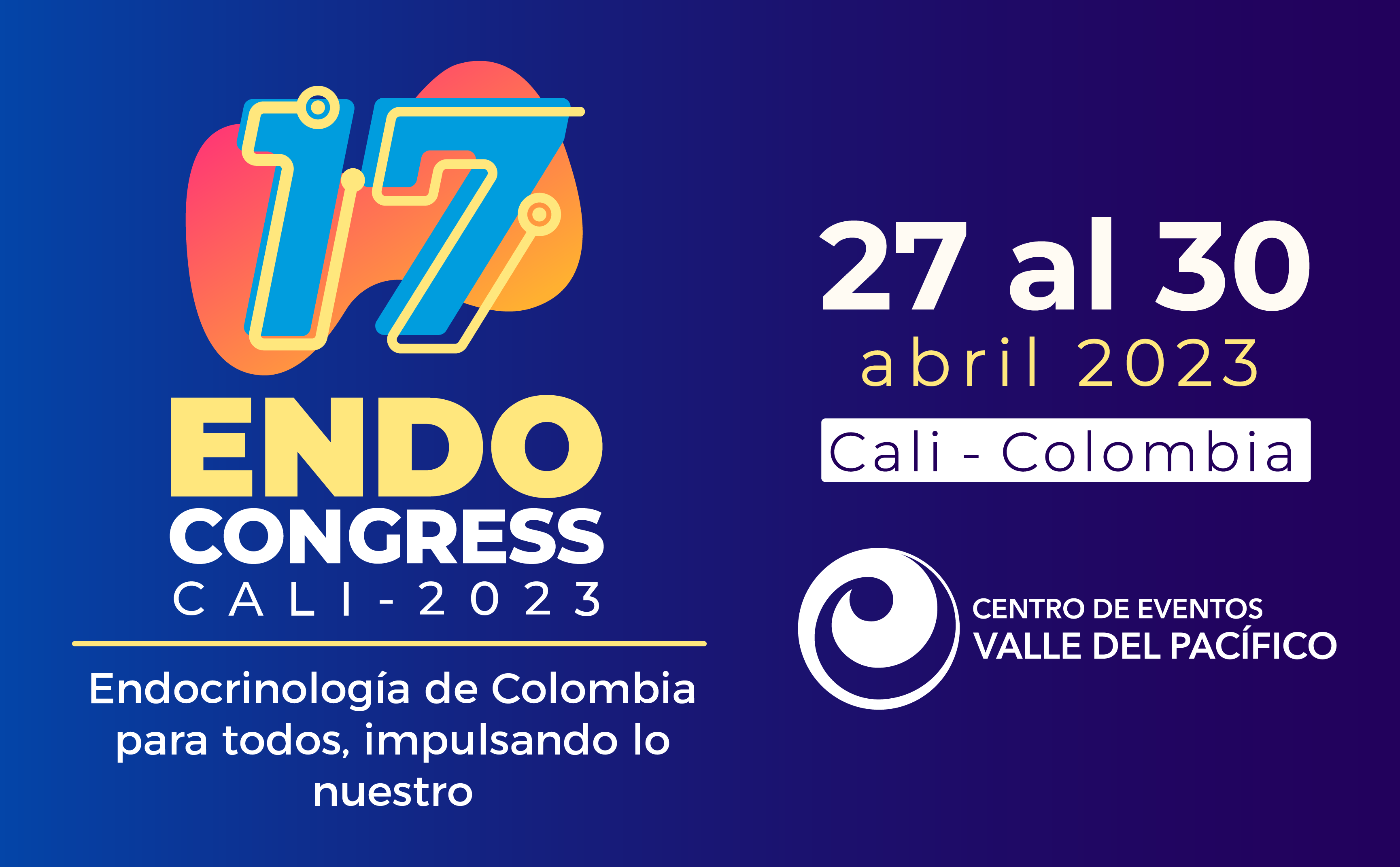 17 Congreso Colombiano de Endocrinología, Diabetes y Metabolismo en Cali, Colombia 2023